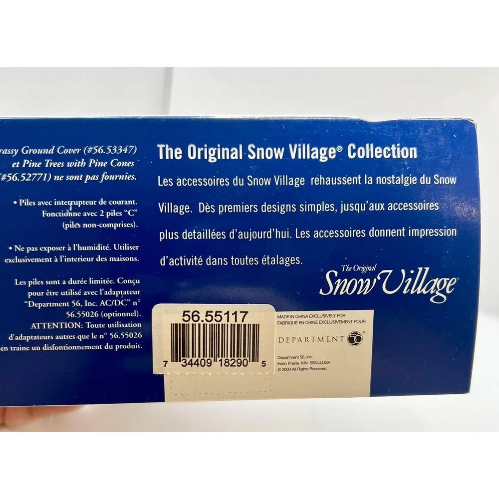 Department 56 Snow Village Halloween Lighting the Jack-O'-Lanterns 55117 & 55026